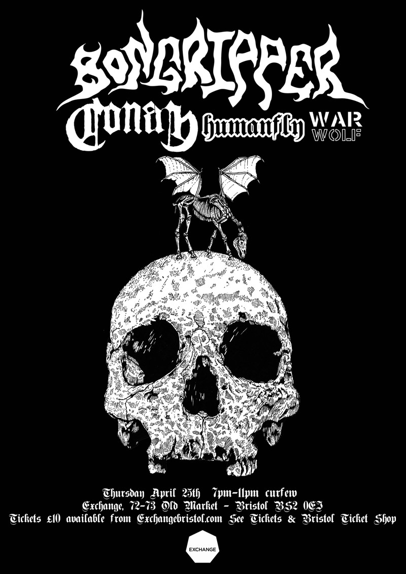 Bongripper / Conan / Humanfly at Exchange
