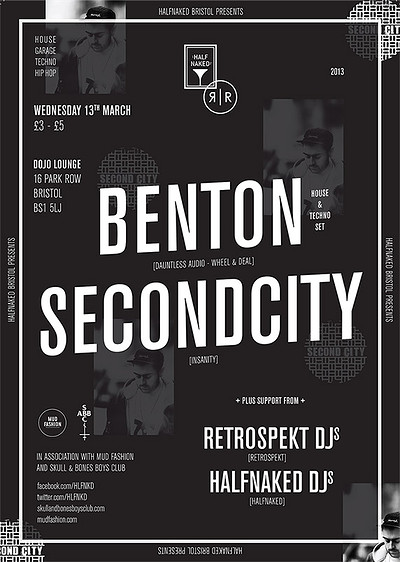 Halfnaked: Benton & Secondcity at Dojos