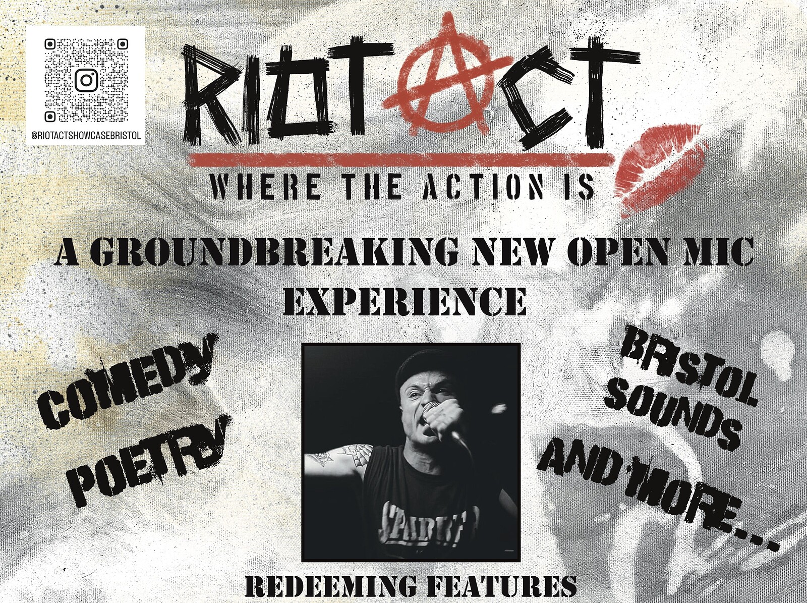 RIOT ACT Open Mic Experience at The Island
