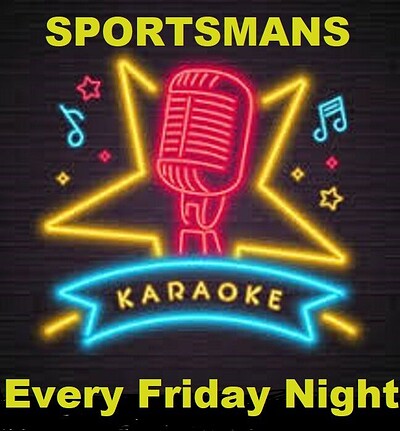 Sportsmans karaoke at sportsmans