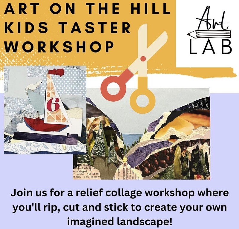 Kids Relief Collage Art Workshop - Art Lab at Windmill Hill Community Centre