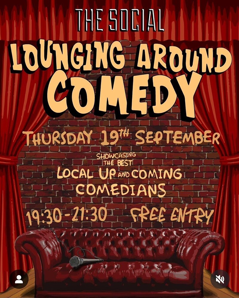 Lounging Around Comedy at The Social