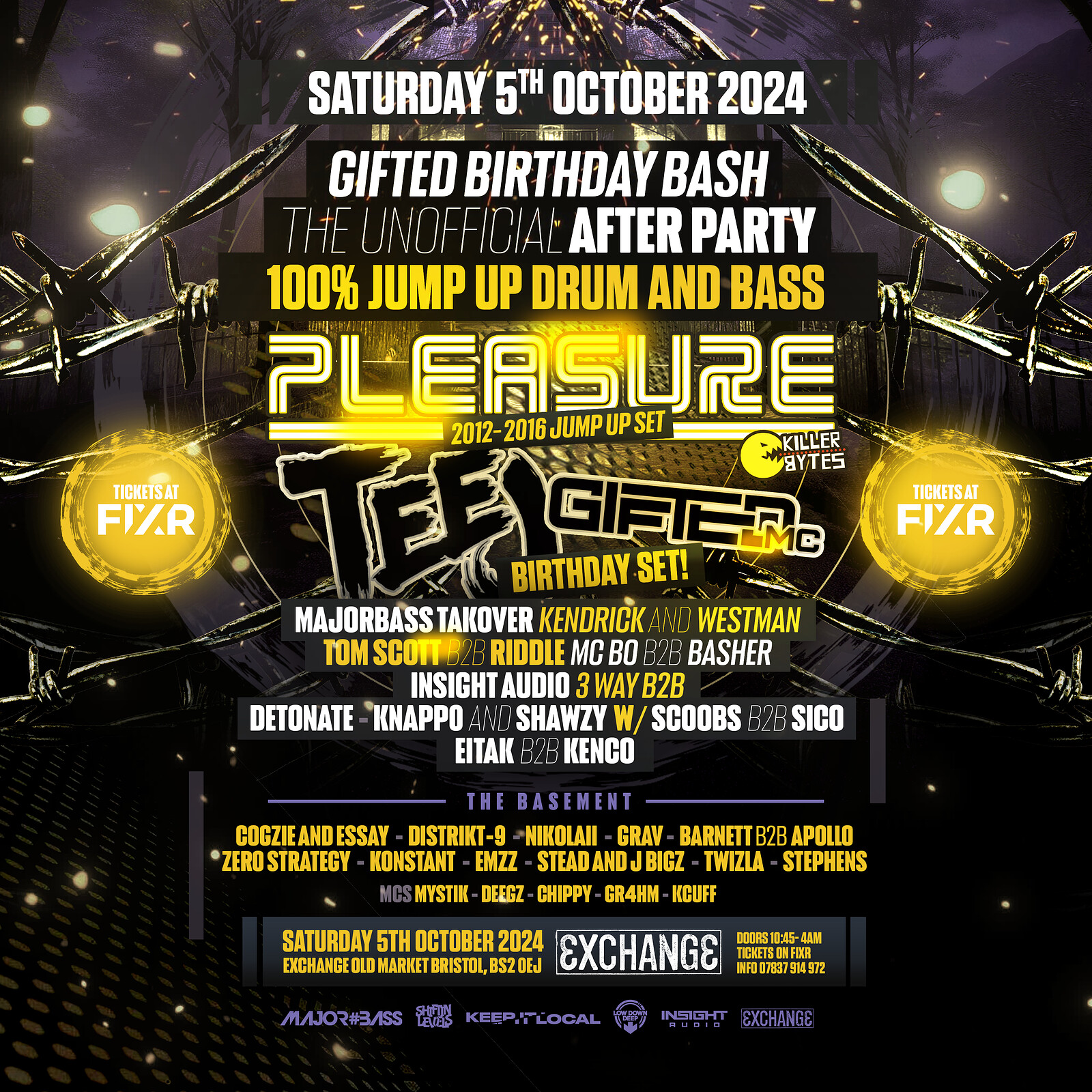 Gifted Birthday Bash at Exchange