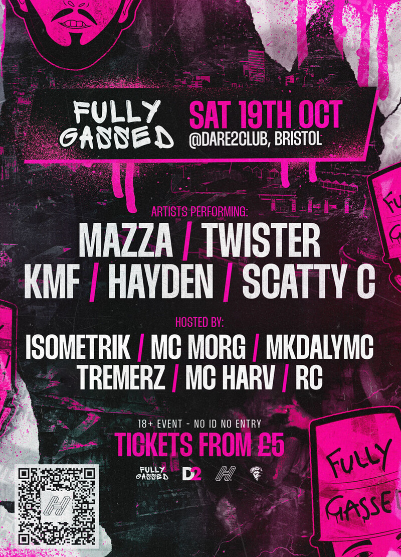 Fullygassed events at Dare to Club