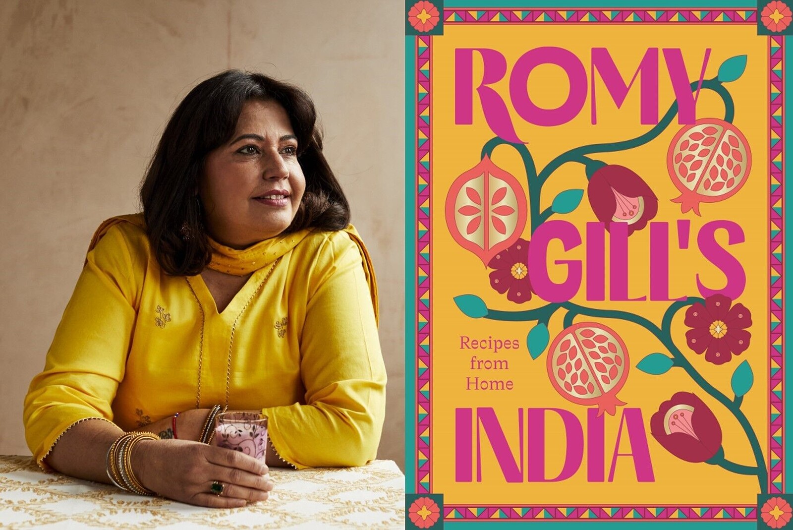 Celebrated chef and cookery writer, Romy Gill at Boston Tea Party Gloucester Road