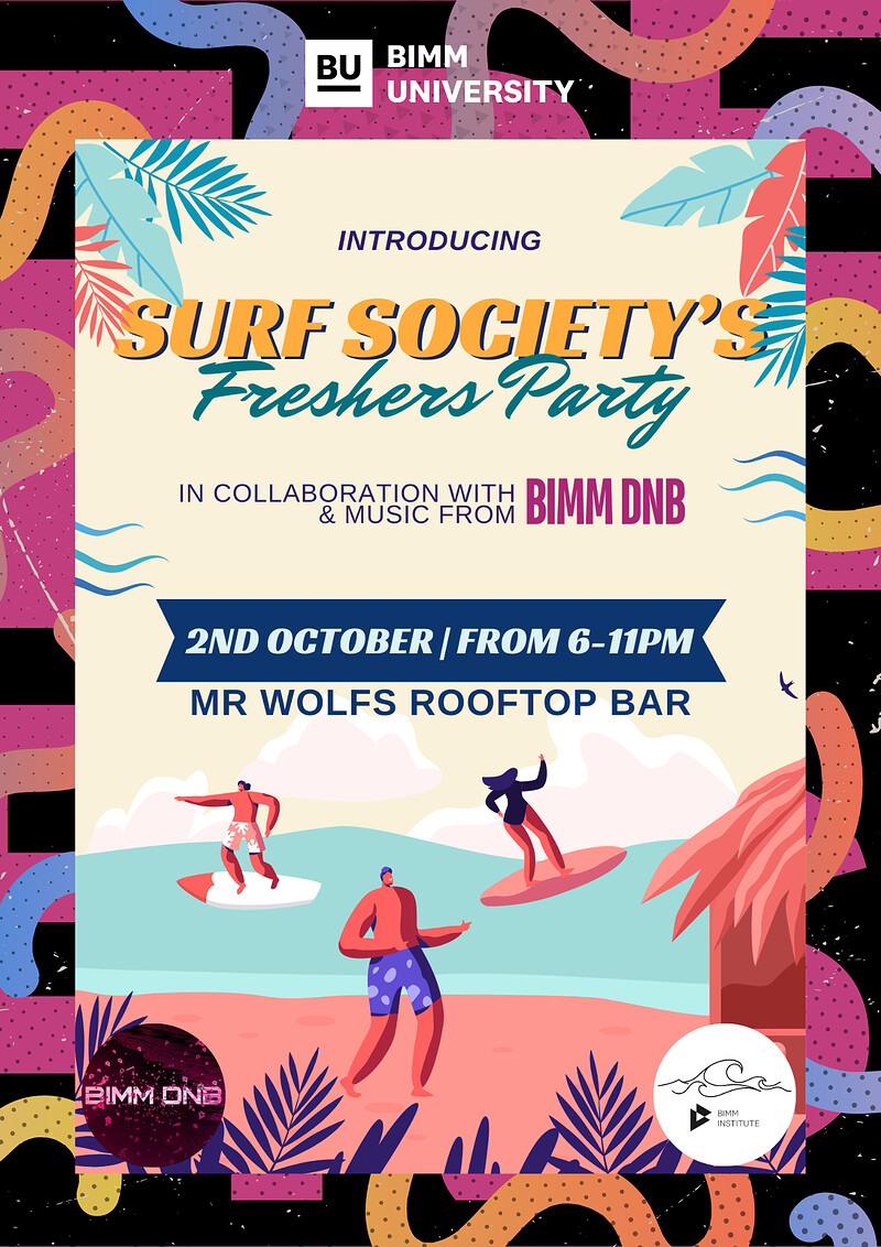 Hawaiian themed DnB on the ROOF at Mr Wolfs Rooftop