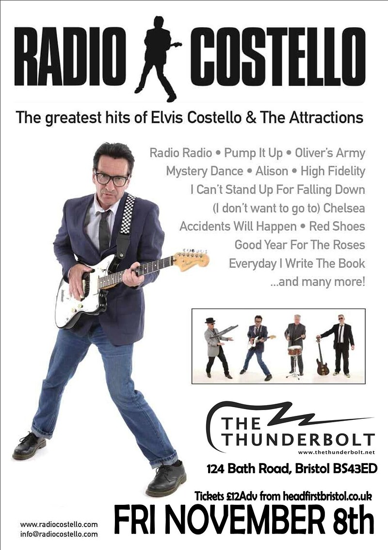 RADIO COSTELLO-Elvis Costello and the Attractions at The Thunderbolt