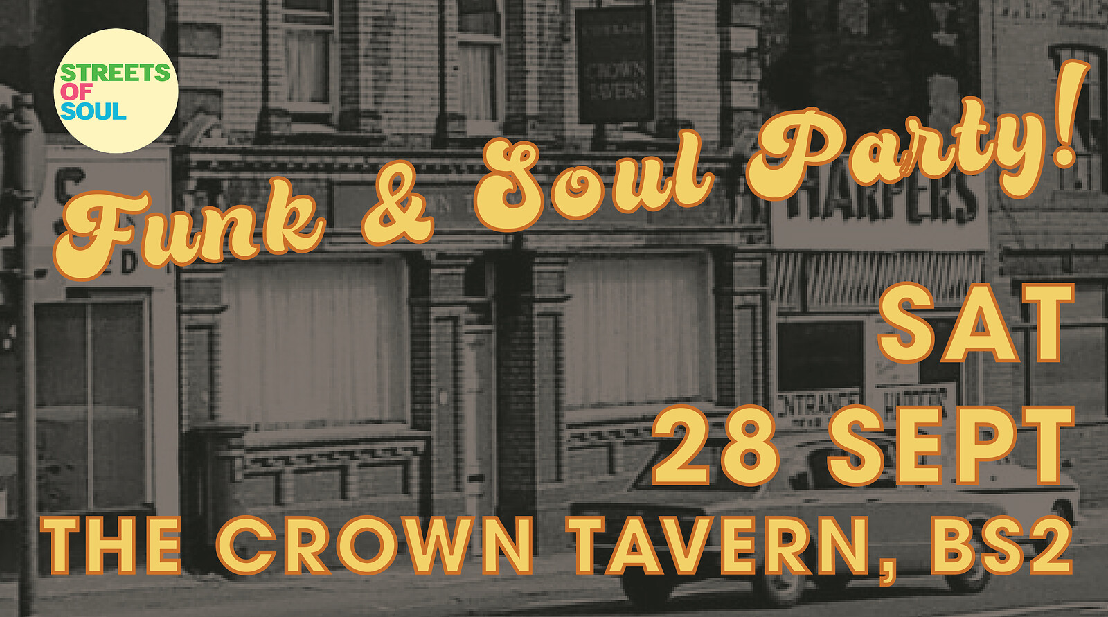 FUNK AND SOUL AT THE CROWN TAVERN BS2 at THE CROWN TAVERN