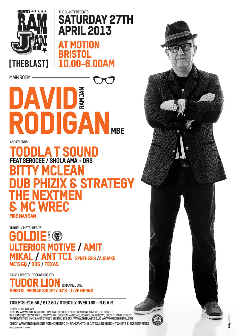 The Blast: Rodigan's Ramjam at Motion
