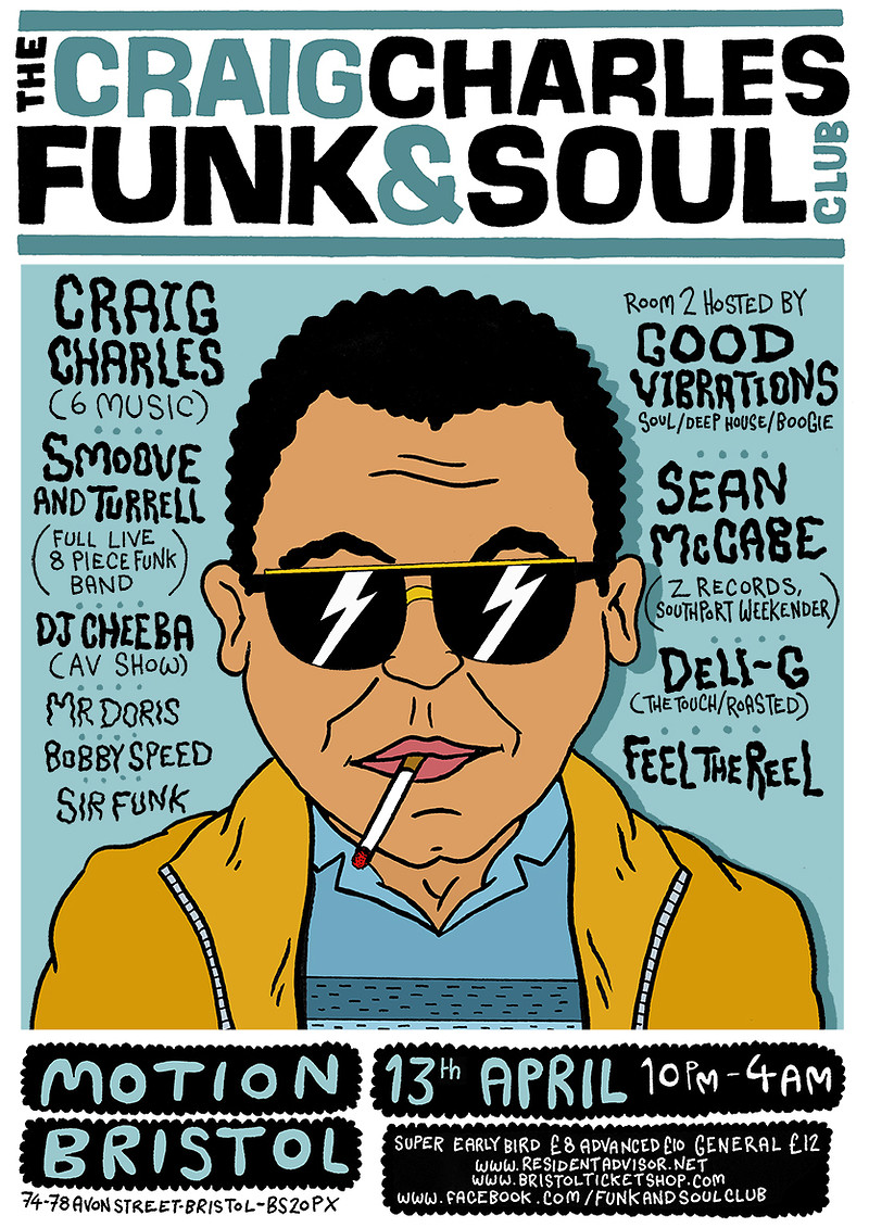 Craig Charles Funk And Soul at Motion