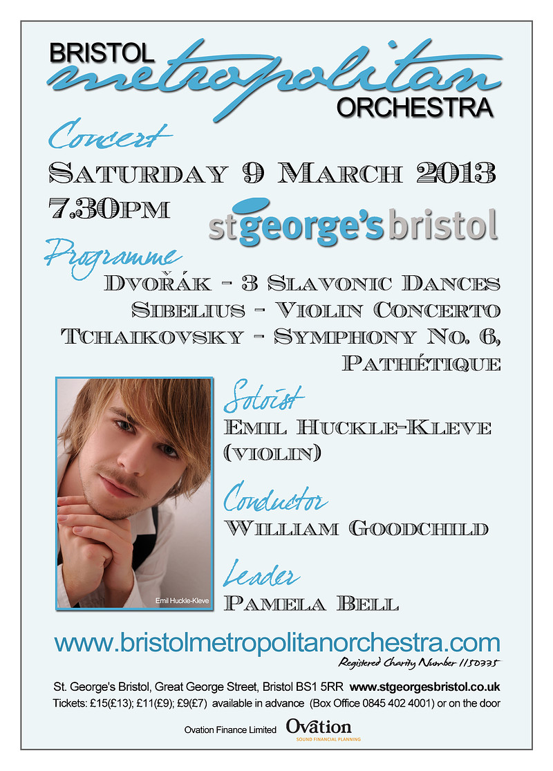 Bristol Metropolitan Orchestra at St Georges, Bristol