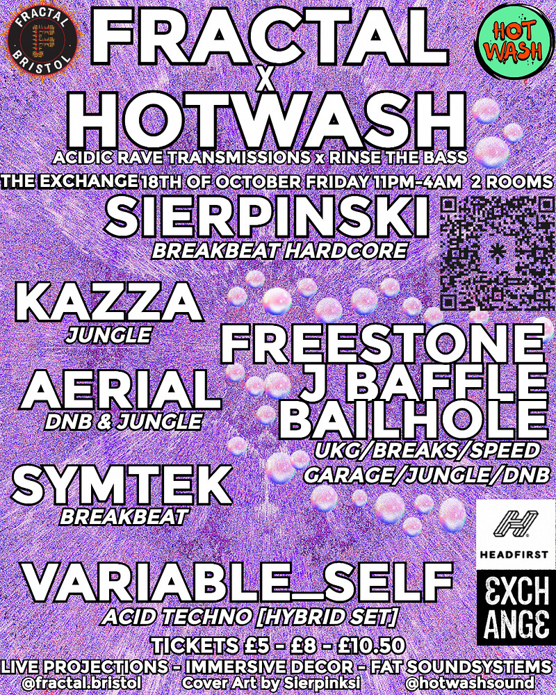 FRACTAL x HOTWASH at Exchange