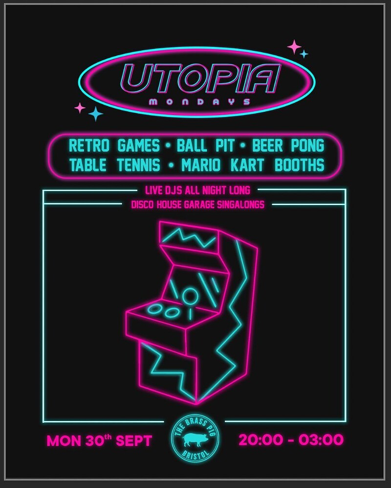 Utopia Mondays at The Brass Pig