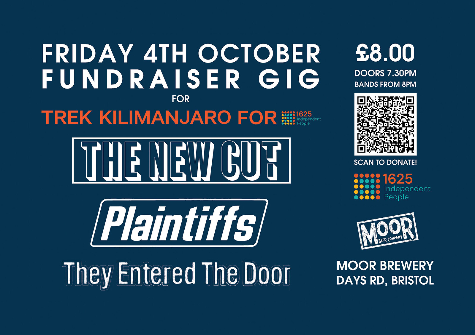 Marianne's Fundraiser for 1625 Independent People at Moor Beer Co
