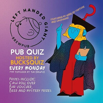 The Left Handed Giant Pub Quiz at Left Handed Giant - Brewpub