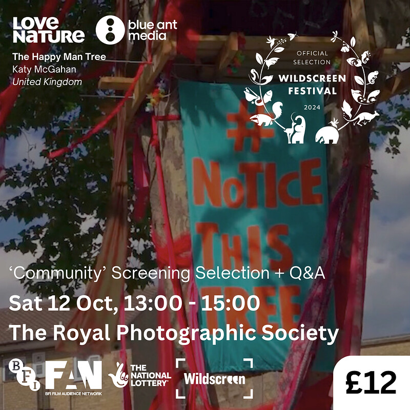 ‘Community’ Wildlife Film Screenings+ Q&A at Royal Photographic Society