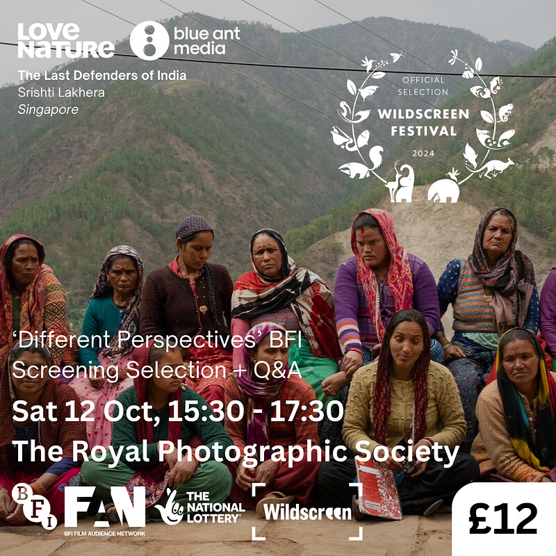'Different Perspectives' Wildlife Screenings + Q&A at Royal Photographic Society