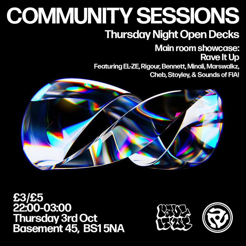 Community Sessions - Open Decks at Basement 45