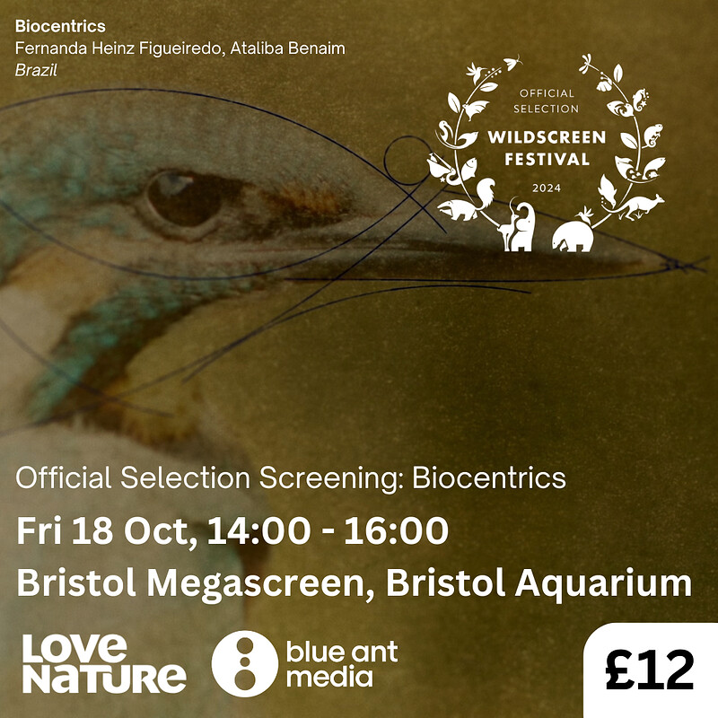 'Biocentrics' Wildlife Film Screening at Bristol Megascreen