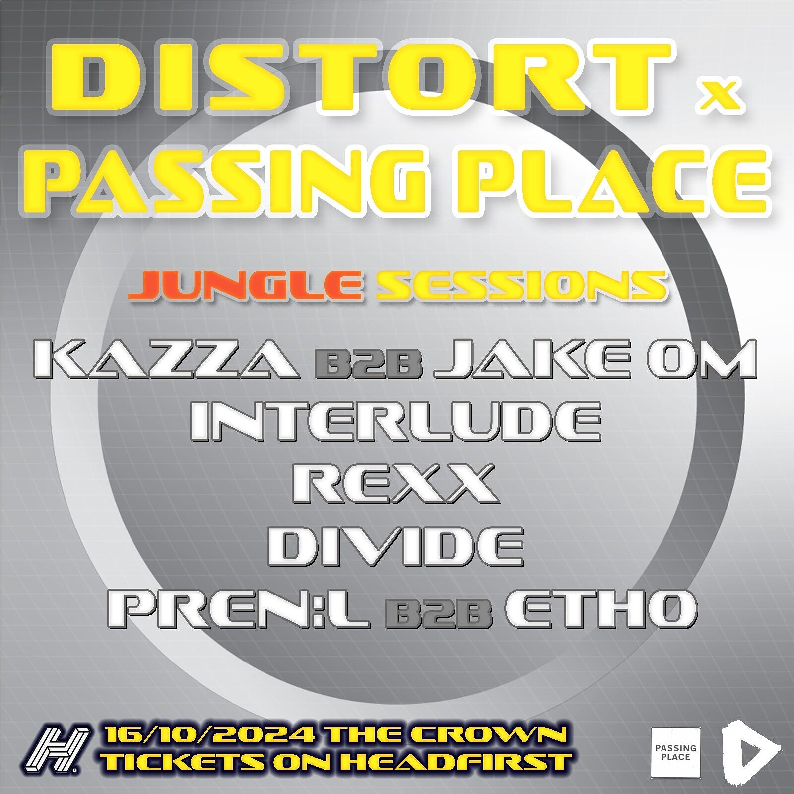 DISTORT x PASSING PLACE: JUNGLE SESSIONS at The Crown