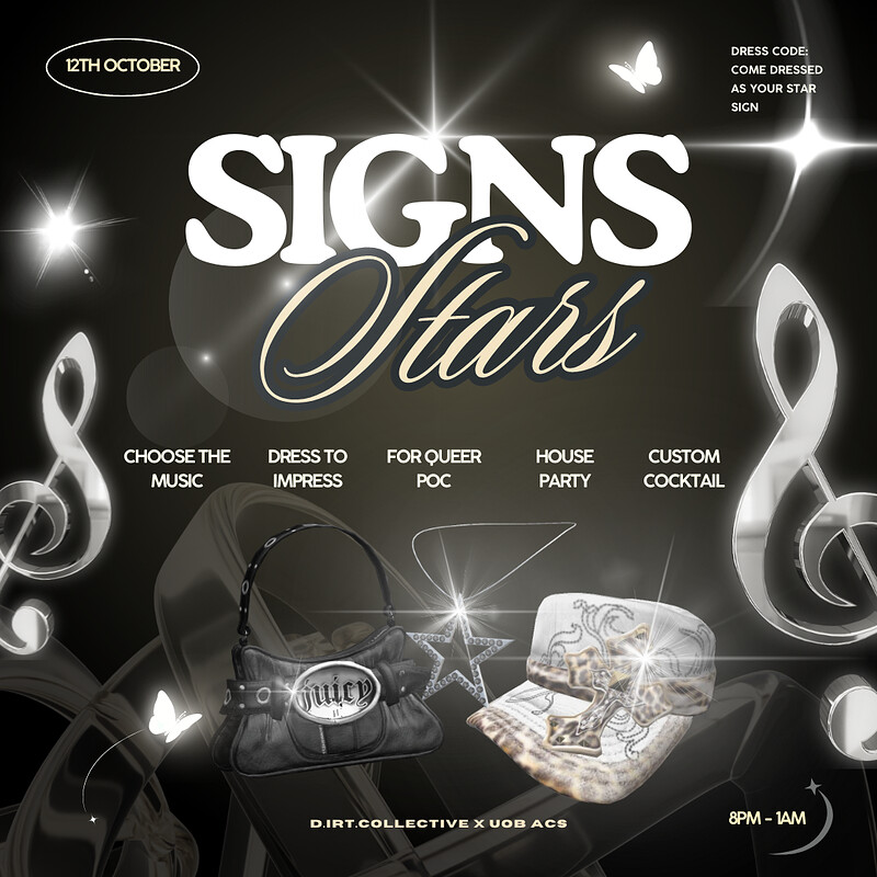 "Signs & Stars" - queer houseparty at Cloak