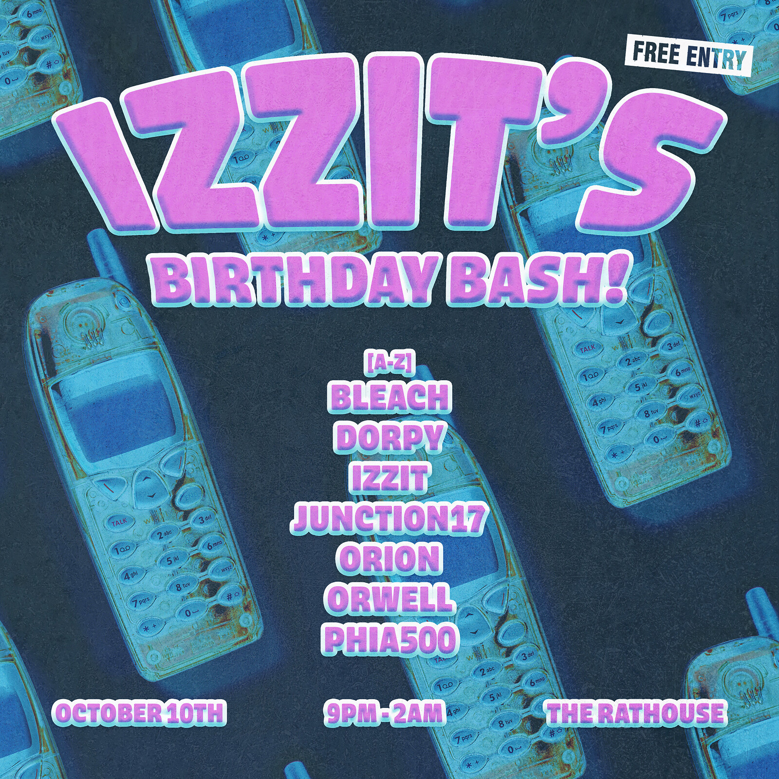 IZZIT'S BDAY BASH at The Mothers Ruin