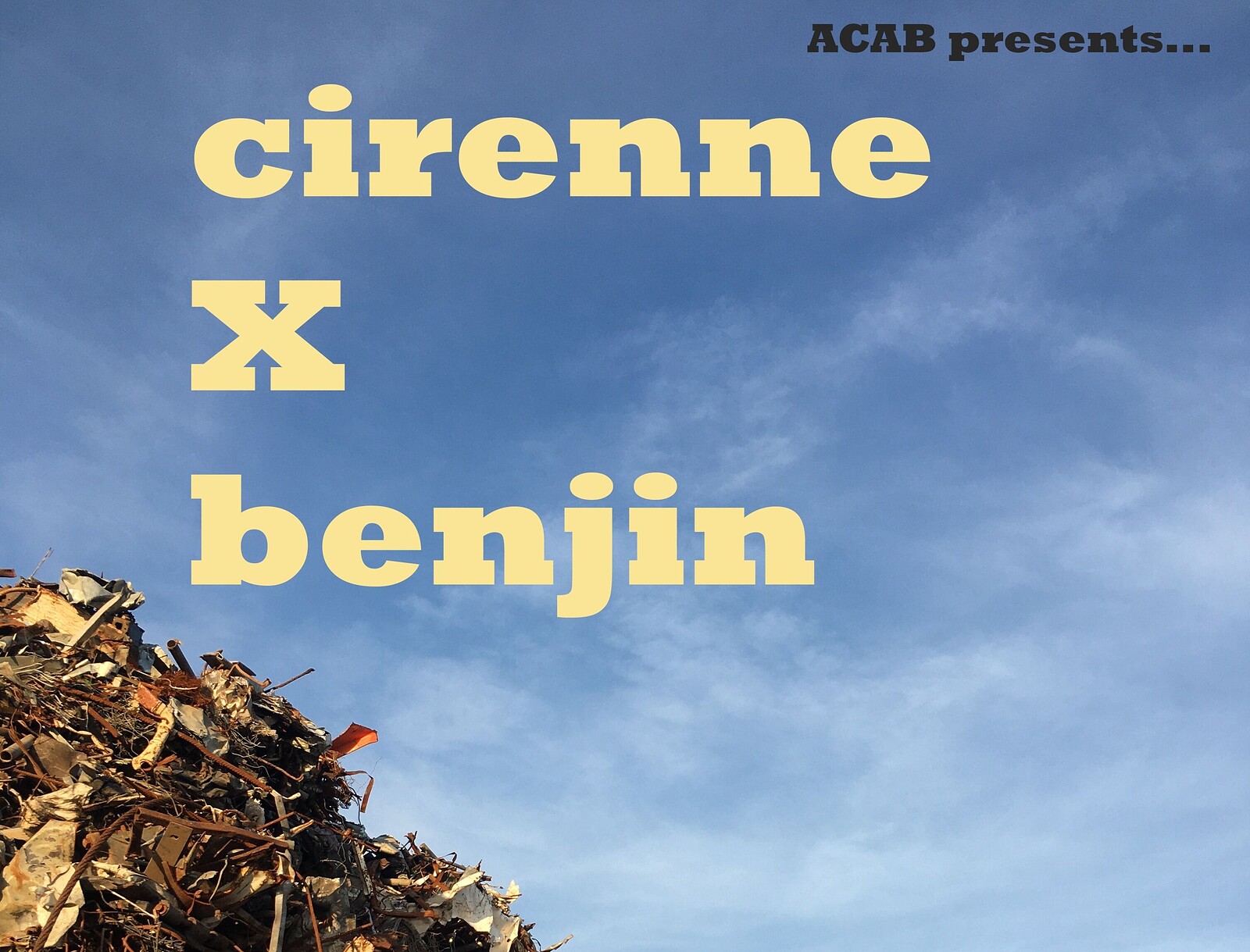 Cirenne X benjin at Astro Vinyl Record Store at Astro Vinyl Record Store, 68 Park Row