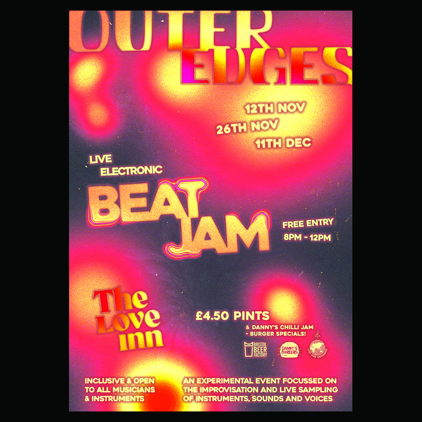 Outer Edges #4 Love Inn Beat Jam at The Love Inn