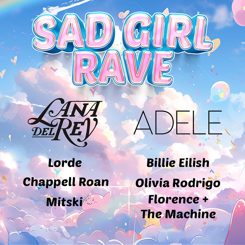 Sad Girl Rave at The Lanes