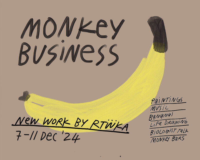 Celebrate 'Monkey Business' – RTiiiKA exhibition at Centrespace Gallery