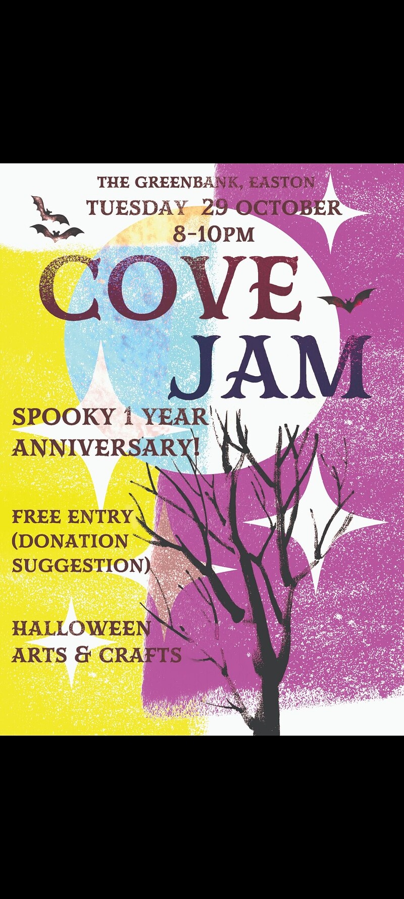 COVE- Halloween theme & 1yr Anniversary at The Greenbank