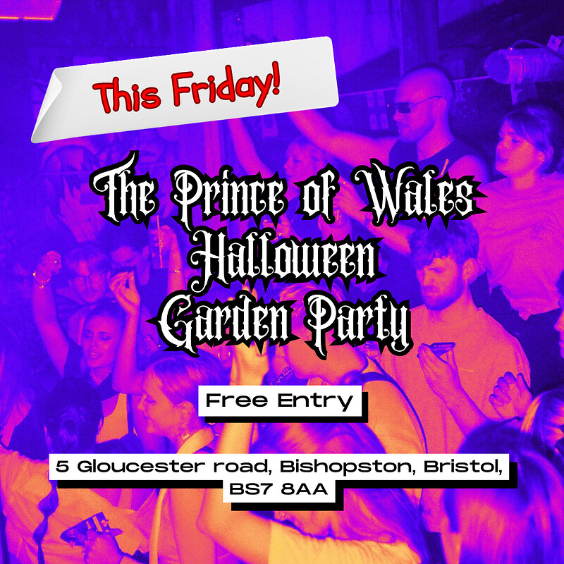 The Prince of Wales Halloween Garden Party at The Prince of Wales