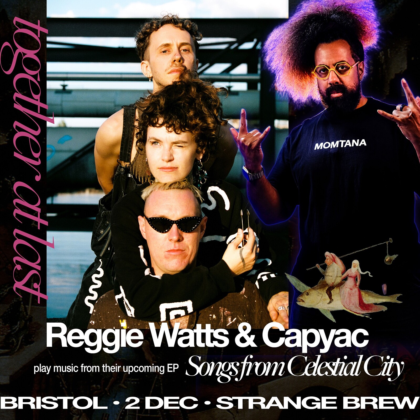 Reggie Watts x Capyac at Strange Brew