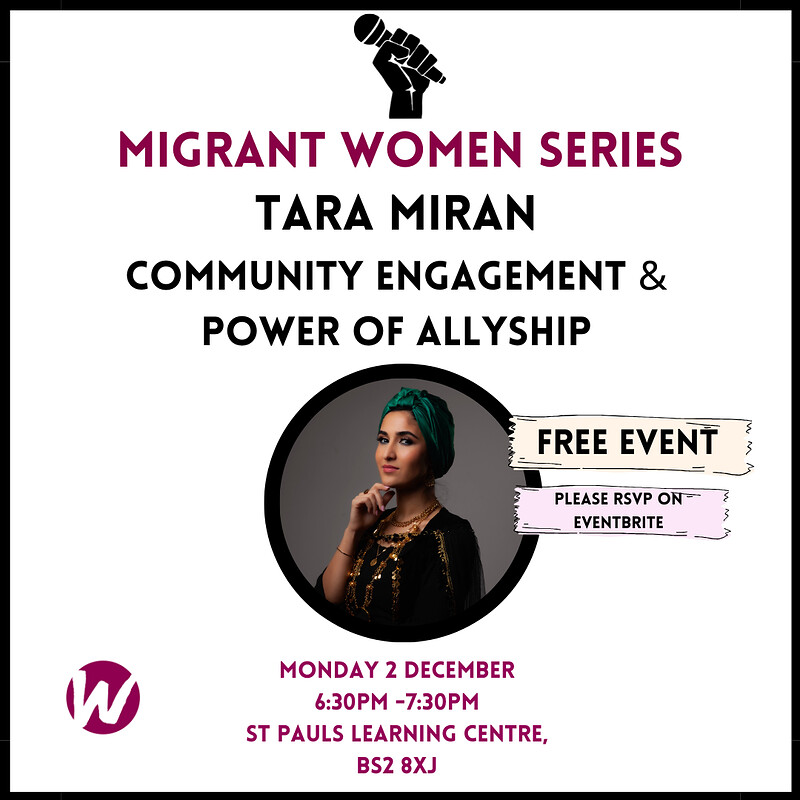 Migrant Women Talk: Tara Miran at St Pauls Learning Centre