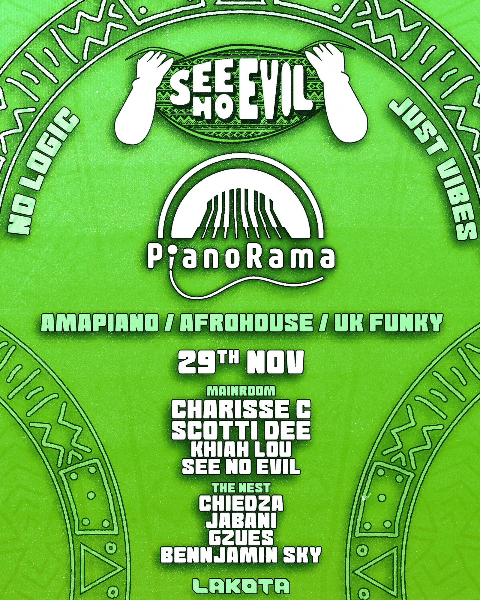 See No Evil x Pianorama: Charisse C at Lakota