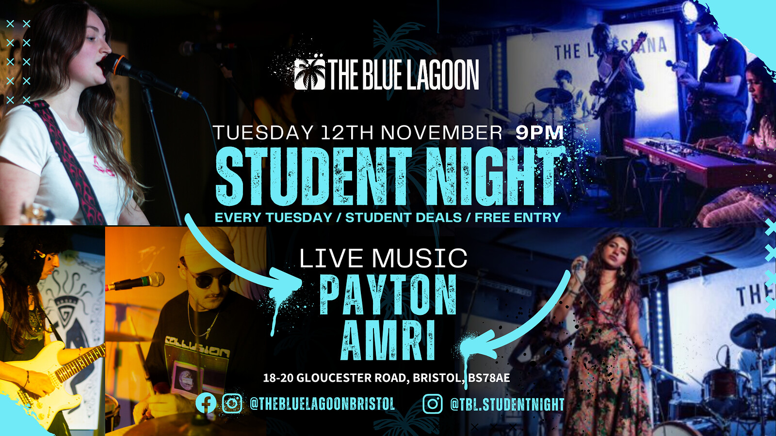 Student Night // Payton & Amri // at The Blue Lagoon
