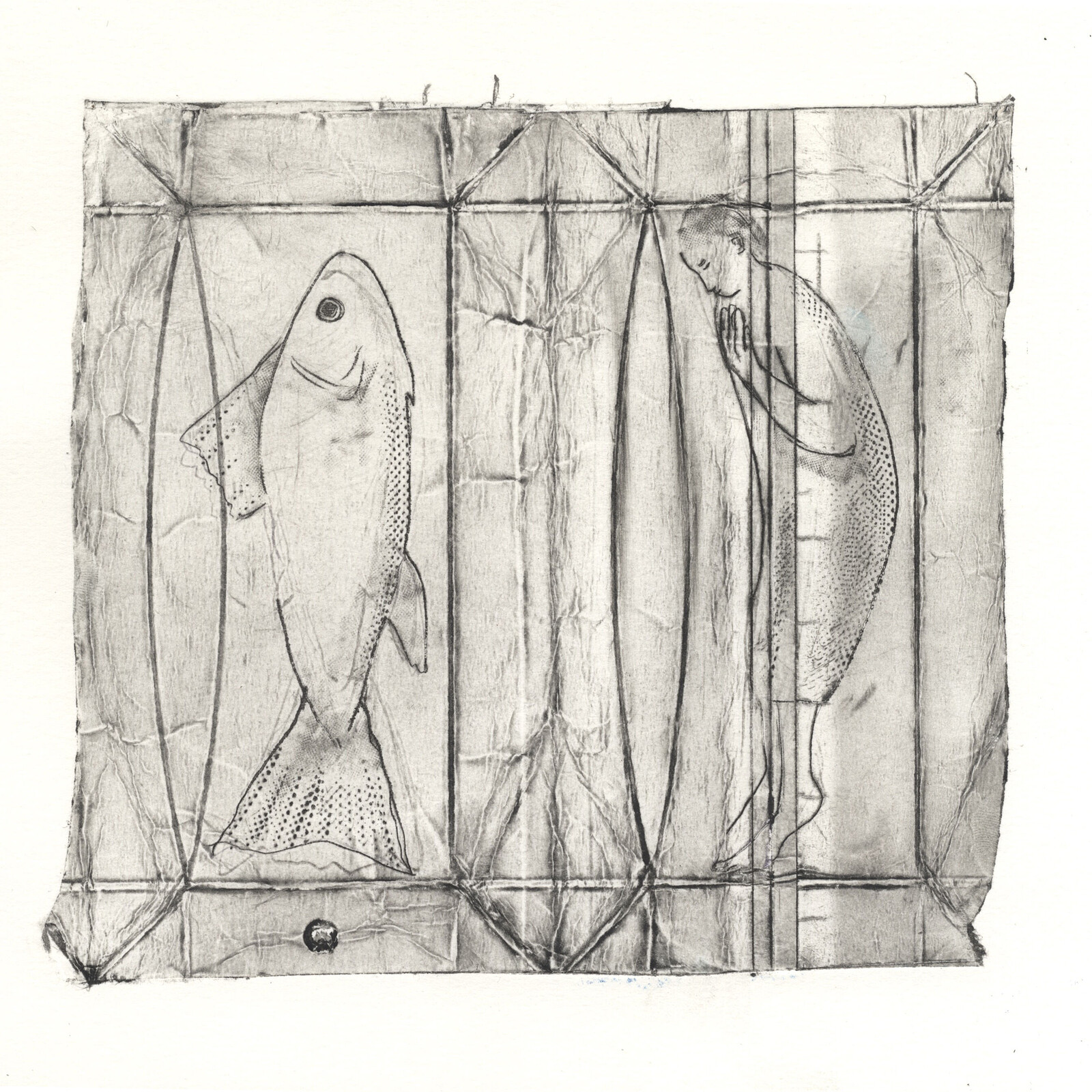 Drypoint Etching with Blue Roll Press at Clifton Community Bookshop