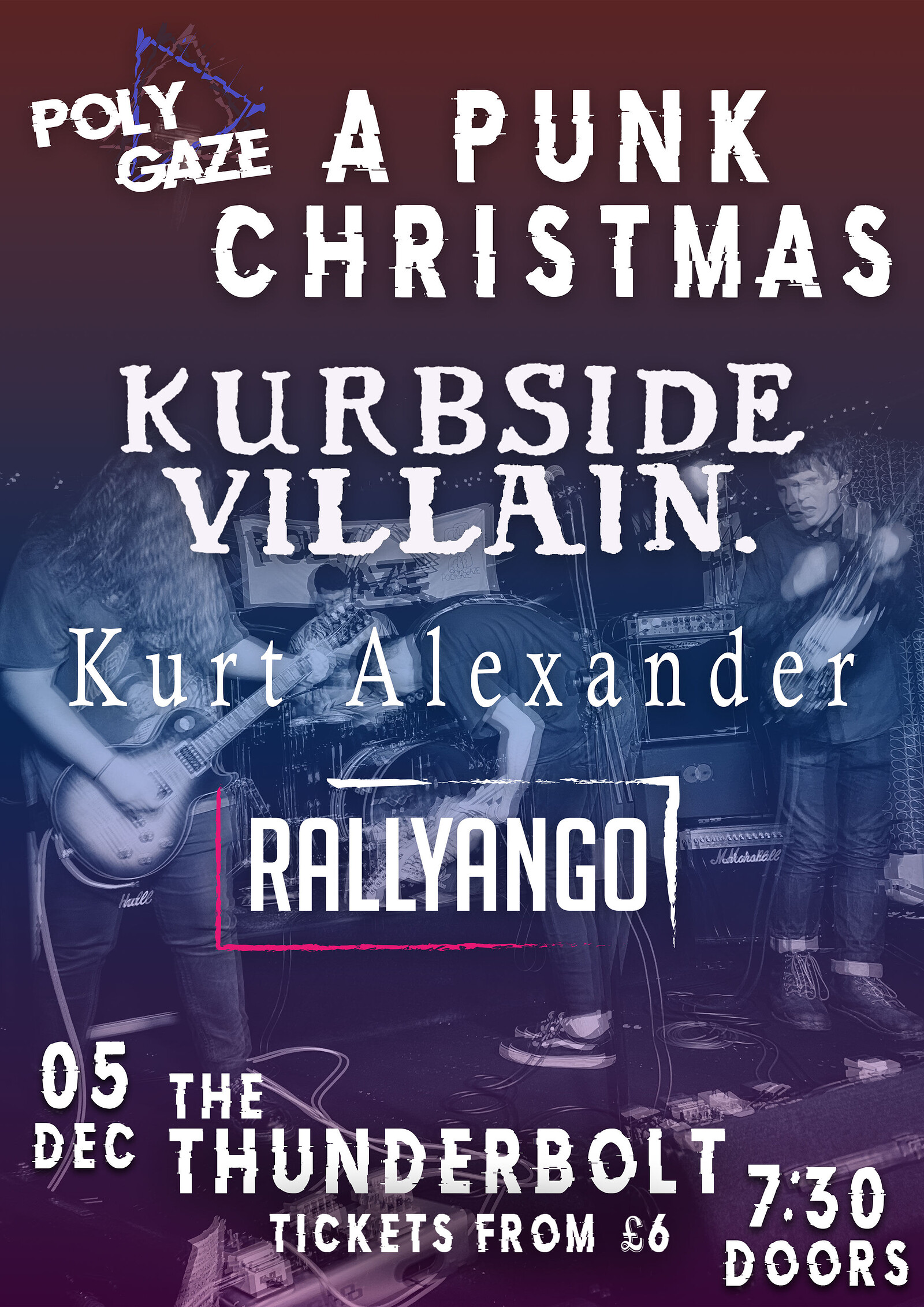 POLYGAZE A Punk Christmas at The Thunderbolt