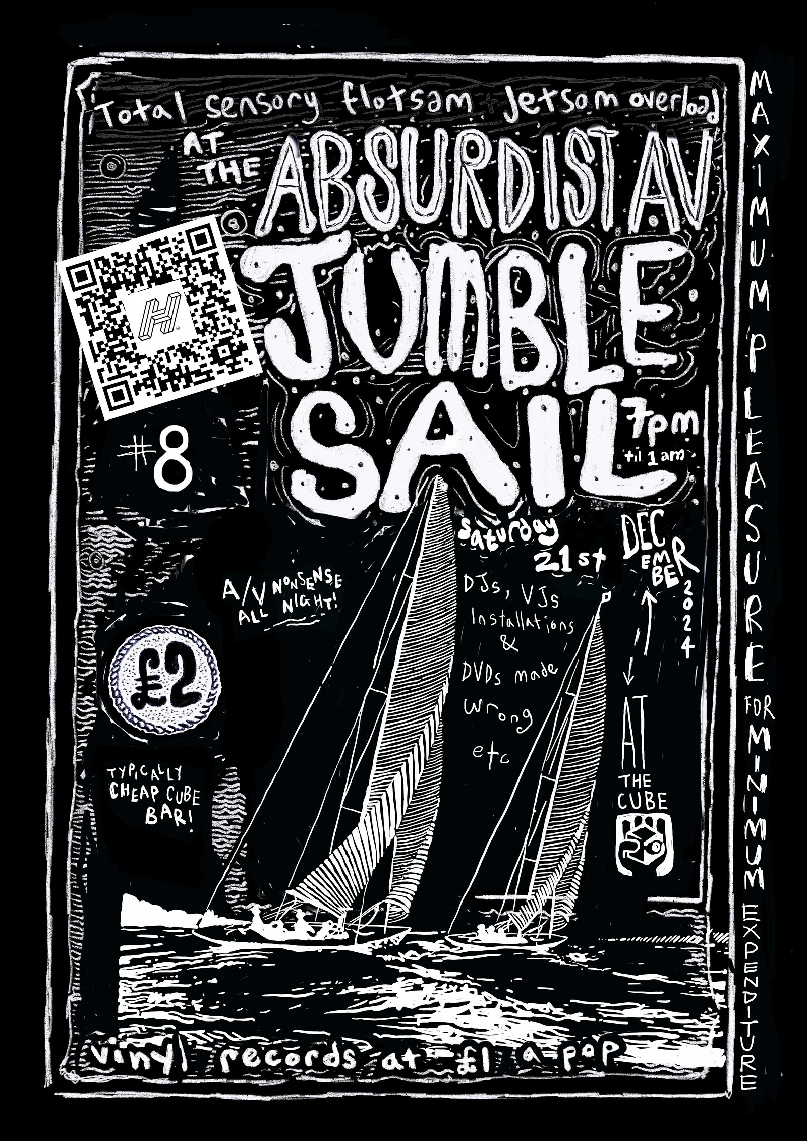 ABSURDIST A/V JUMBLE SAIL at The Cube
