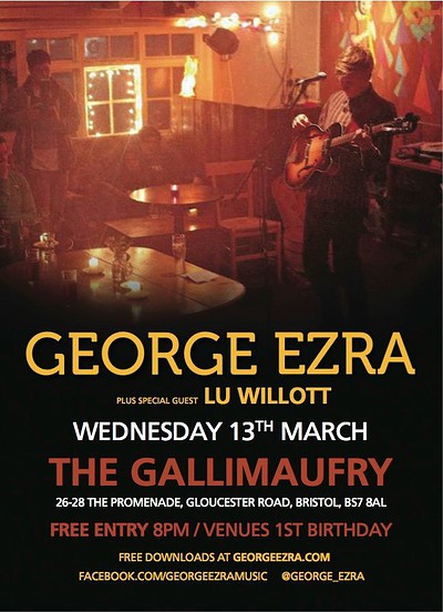 George Ezra at The Gallimaufry