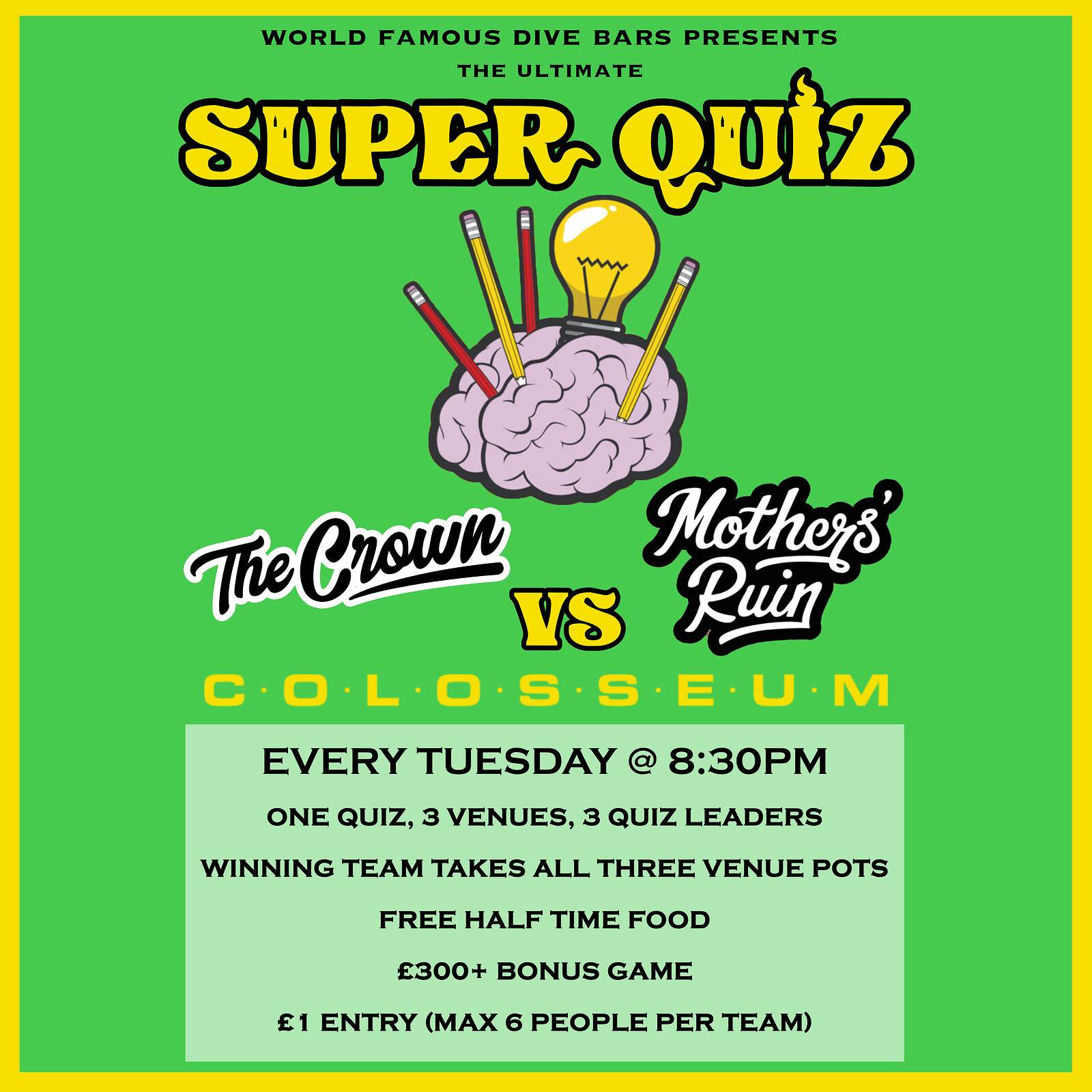 Super Quiz + DJ Stanley Duke at The Crown