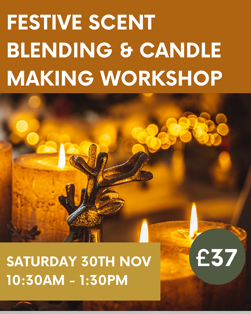Festive Scent Blending & Candle Making Workshop at Prior Shop, Cabot Circus
