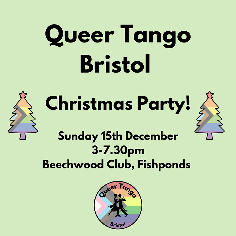Queer Tango Christmas lesson and party at Beechwood Club, Beechwood Road, Fishponds, BS16 3TP