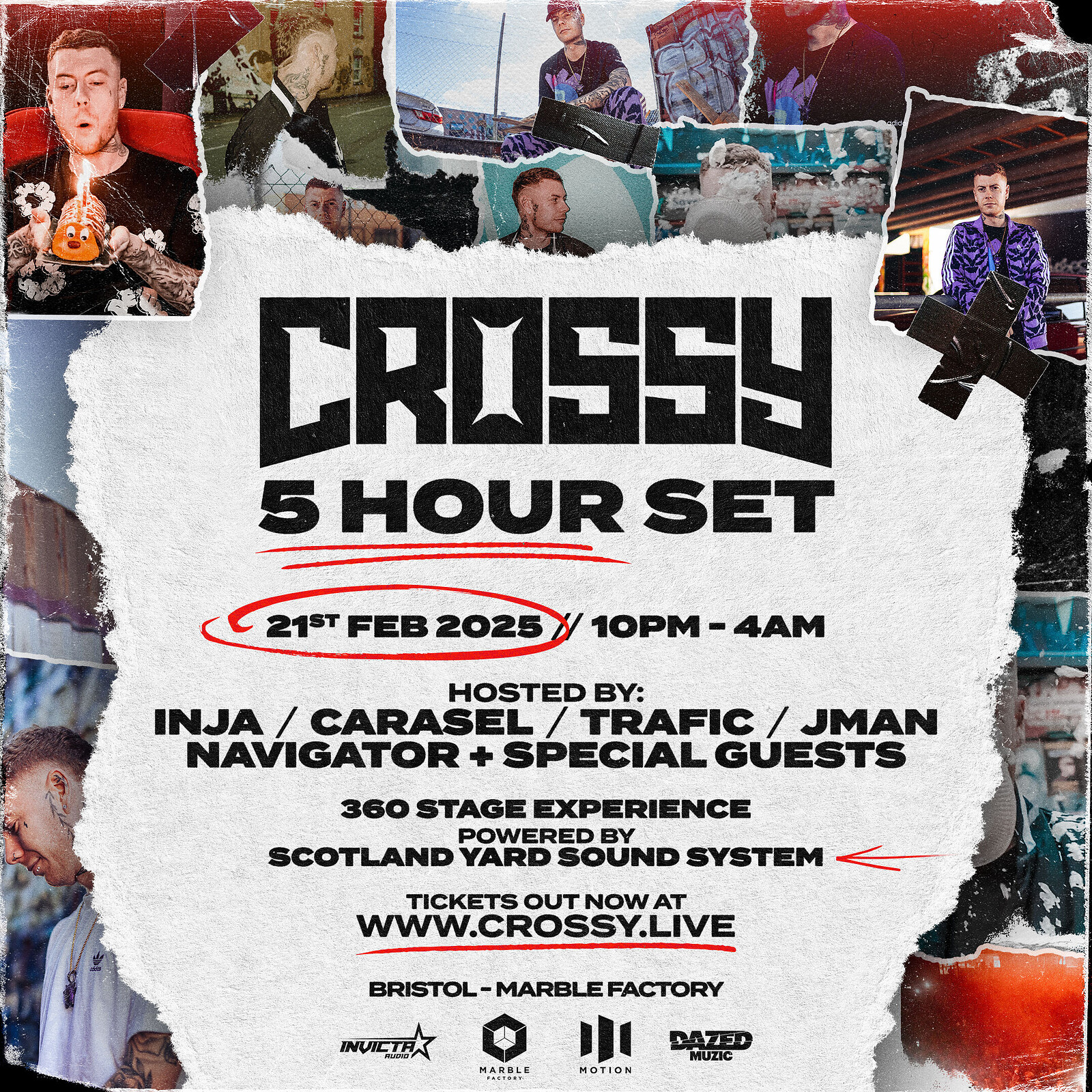 Crossy 5 Hour Set at Motion