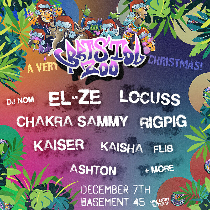 A Very Bristol Zoo Christmas at Basement 45