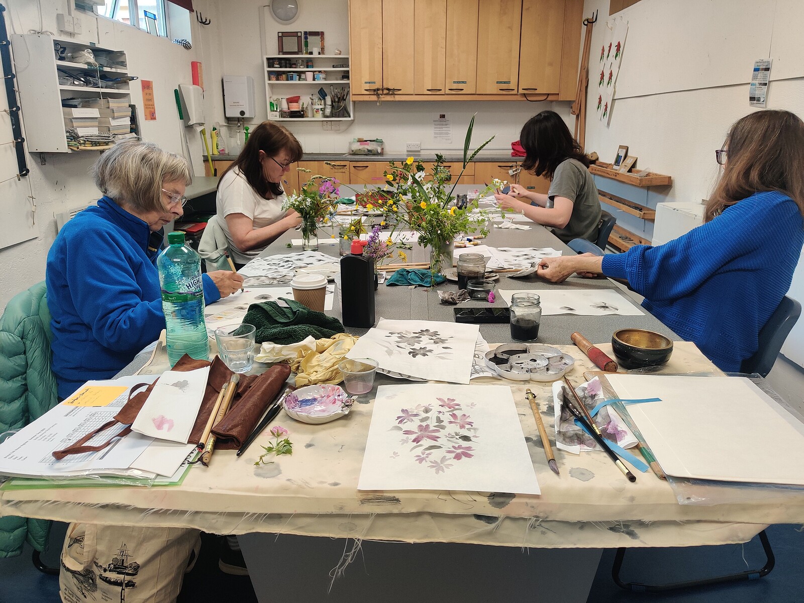 Japanese-Style Painting Taster Workshop at Art Club