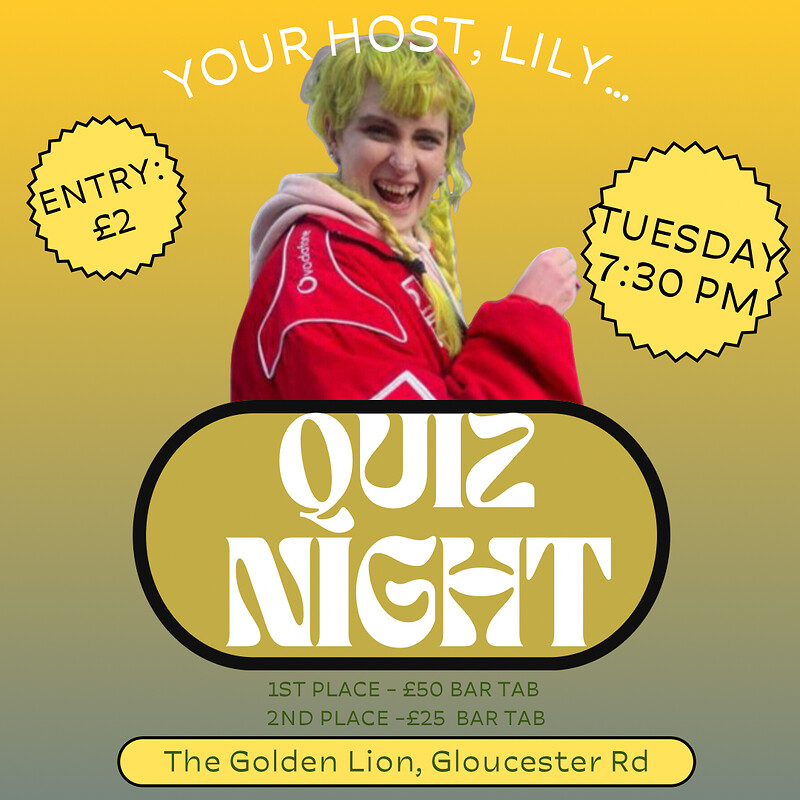 GOLDEN LION QUIZ at The Golden Lion