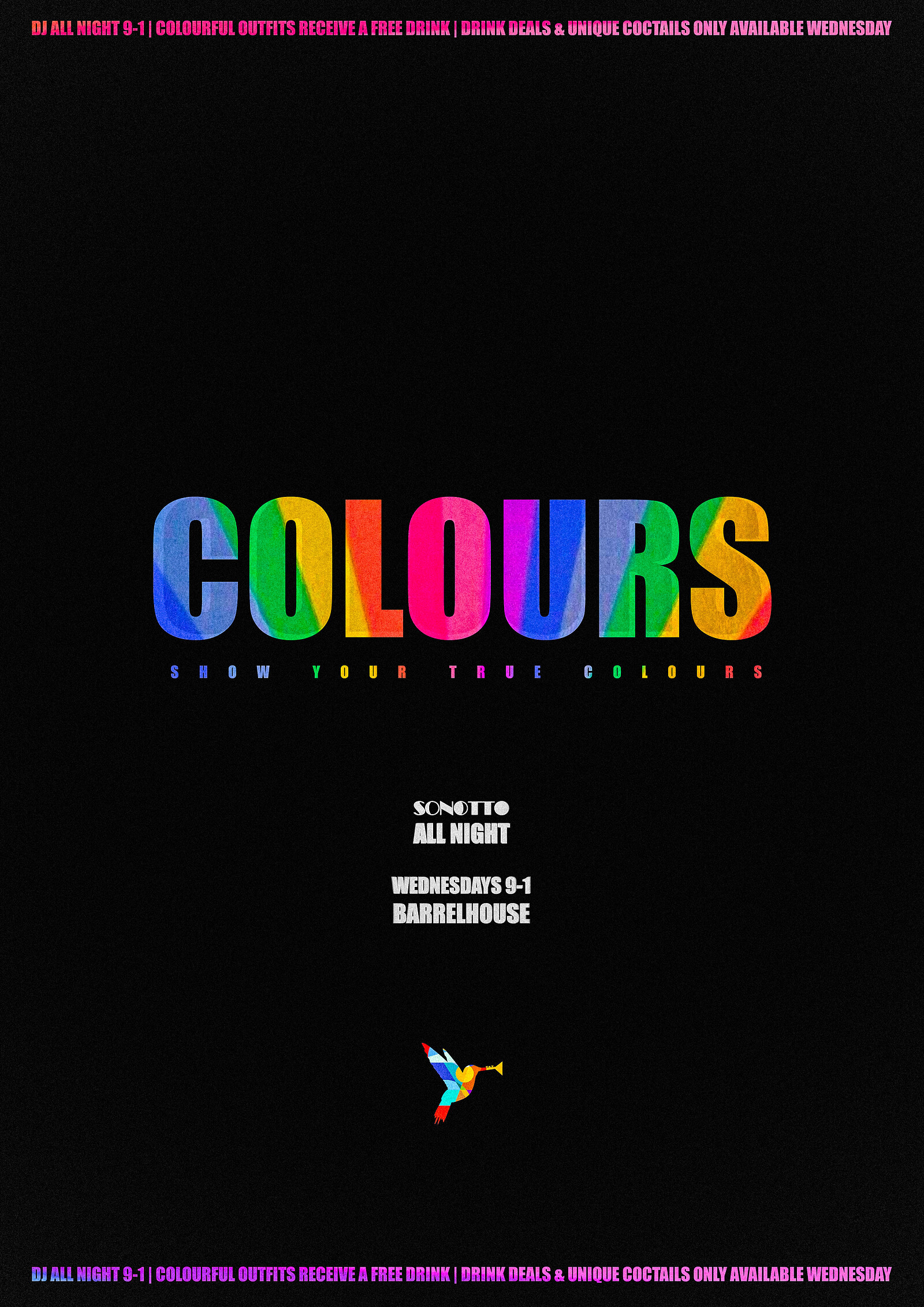 COLOURS at Barrelhouse