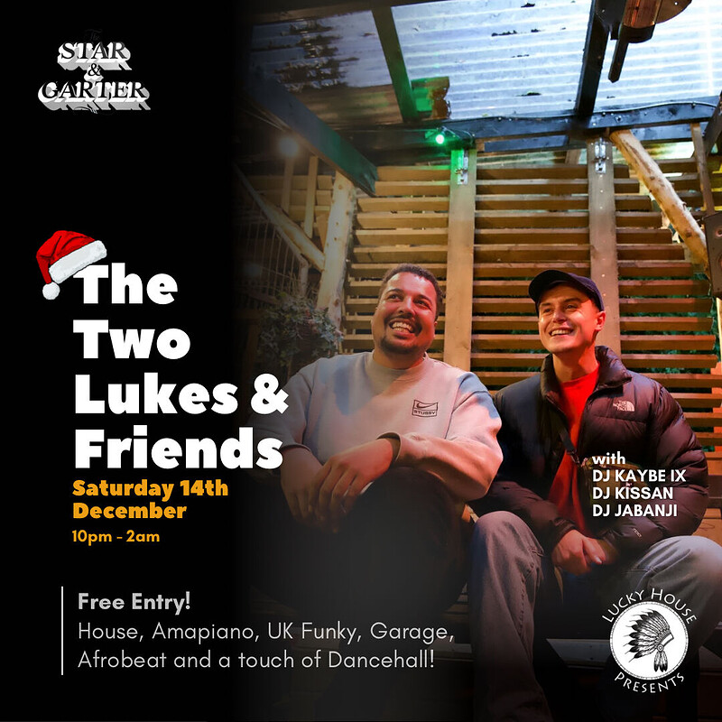 Lucky House Presents: The Two Lukes & Friends at The Star & Garter Pub