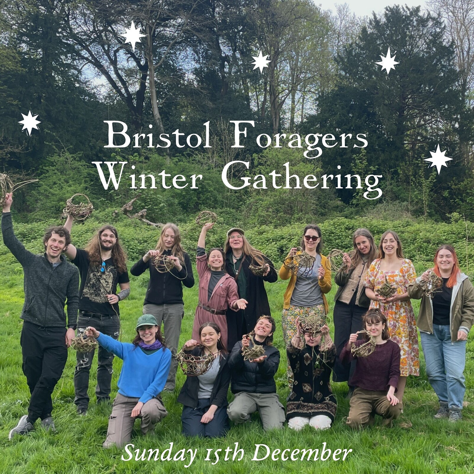 Bristol Foragers Winter Gathering at Boiling Wells Project, St Werburgs, BS2 9XY